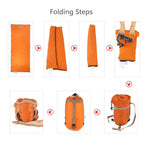 Sleeping Bag | Waterproof & Blanket-Convertible | Compression Sack Included