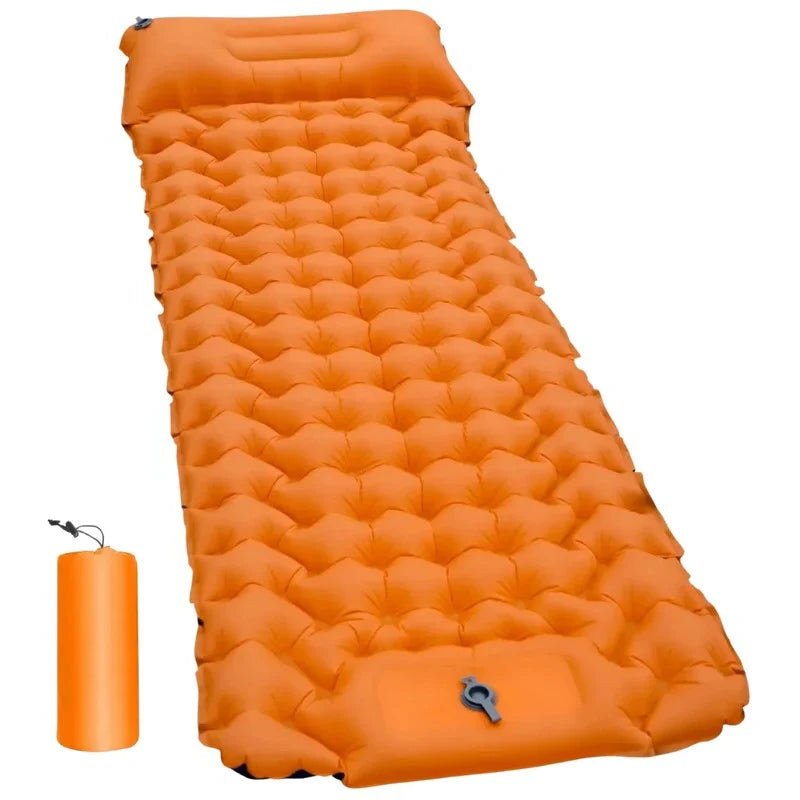 Sleeping Pad | Ultralight & Compact With Built-In Foot Pump