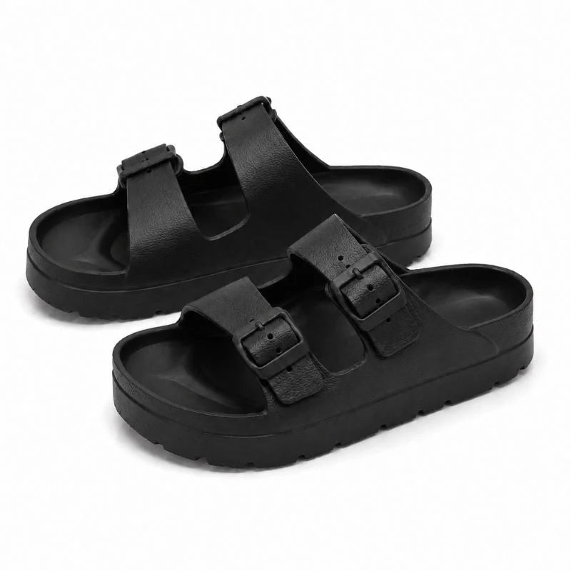Slide Sandals | Orthopedic Cushioned EVA & Adjustable Buckles
