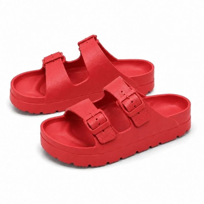 Slide Sandals | Orthopedic Cushioned EVA & Adjustable Buckles