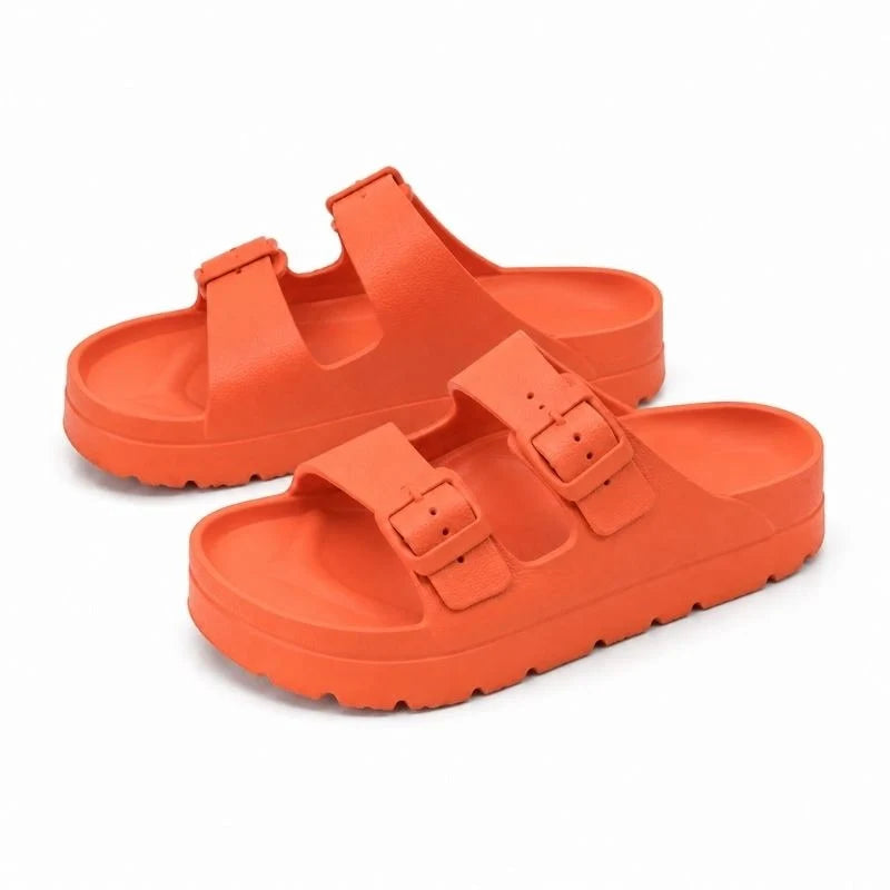 Slide Sandals | Orthopedic Cushioned EVA & Adjustable Buckles
