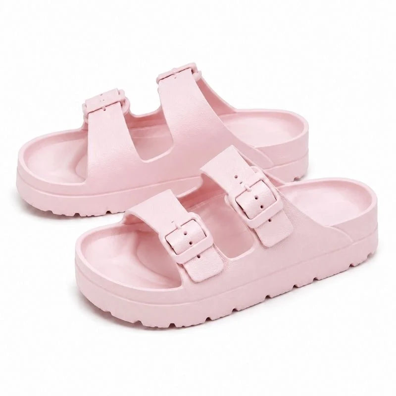 Slide Sandals | Orthopedic Cushioned EVA & Adjustable Buckles