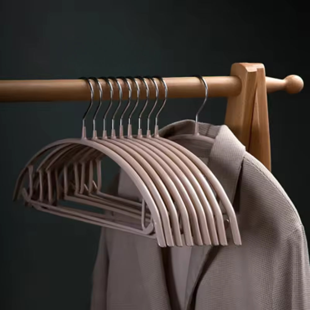 Clothes Hangers | Slim Non-Slip & Ergonomic | 10-Pack