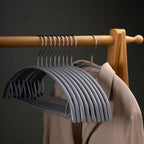 Clothes Hangers | Slim Non-Slip & Ergonomic | 10-Pack
