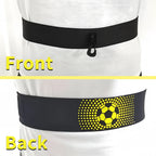 Soccer Rebounder Belt | Adjustable Neoprene & Elastic Rebound Cord | Fits Size 3–5