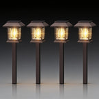 Solar Garden Light | Tungsten Filament Design