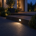 Solar Ground Lights | Flush-Mount & Drive-Over | 24-Pack