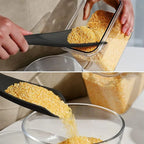 Spatula | Heat-Resistant Silicone & Wooden Handle