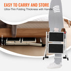 Step Stool | Folding Steel Frame & Non-Slip Steps | 2-Step