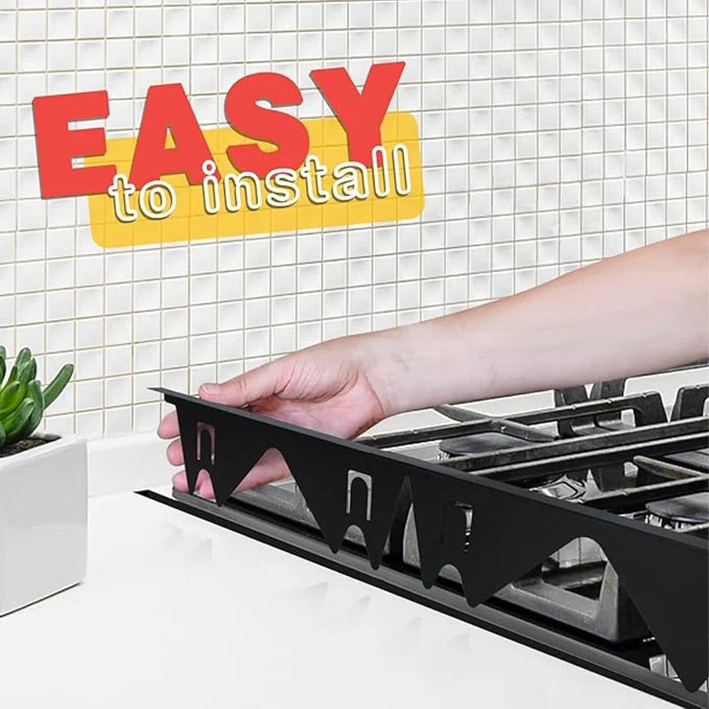 Stove Gap Cover | Telescoping Adjustable Stainless Steel & Dishwasher-Safe