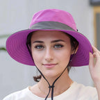 Sun Hat | UV Protection & Breathable | Foldable With Ponytail Opening