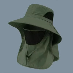 Sun Hat | UV Protection & Detachable Neck Flap