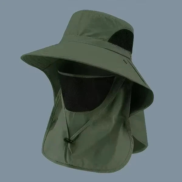 Sun Hat | UV Protection & Detachable Neck Flap