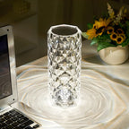 Table Lamp | Crystal 16-Color Dimmable & Rechargeable