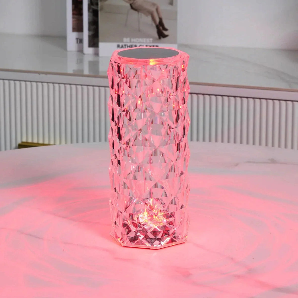 Table Lamp | Crystal 16-Color Dimmable & Rechargeable