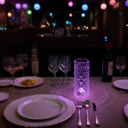 Table Lamp | Crystal 16-Color Dimmable & Rechargeable