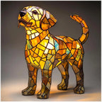Table Lamp | Dog-Shaped & Colorful Warm Ambient Glow | 30 cm