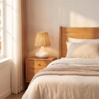 Table Lamp | Hand-Woven Bamboo Shade | 3 Color Temperatures