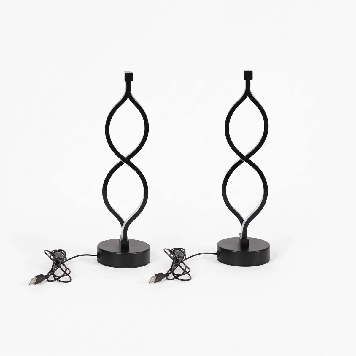 Table Lamp | Sculptural Spiral LED | Dimmable With 3 Color Temperatures