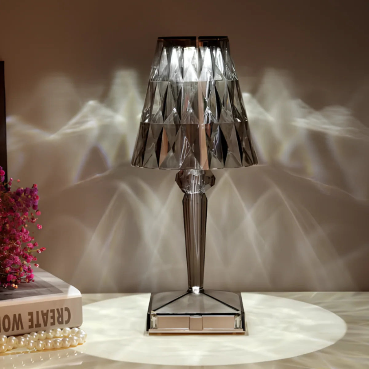 Table Lamp | Touch-Sensitive & Rechargeable | 3 Light Modes