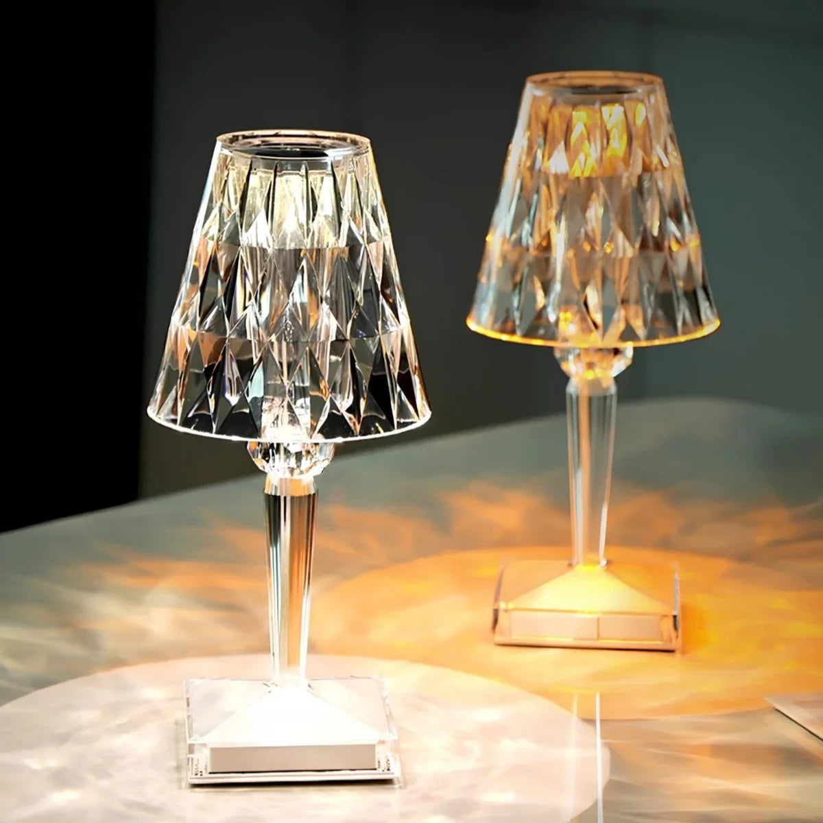 Table Lamp | Touch-Sensitive & Rechargeable | 3 Light Modes