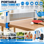 Table Tennis Net | Clamp-On Adjustable & Portable | Fits Most Tables