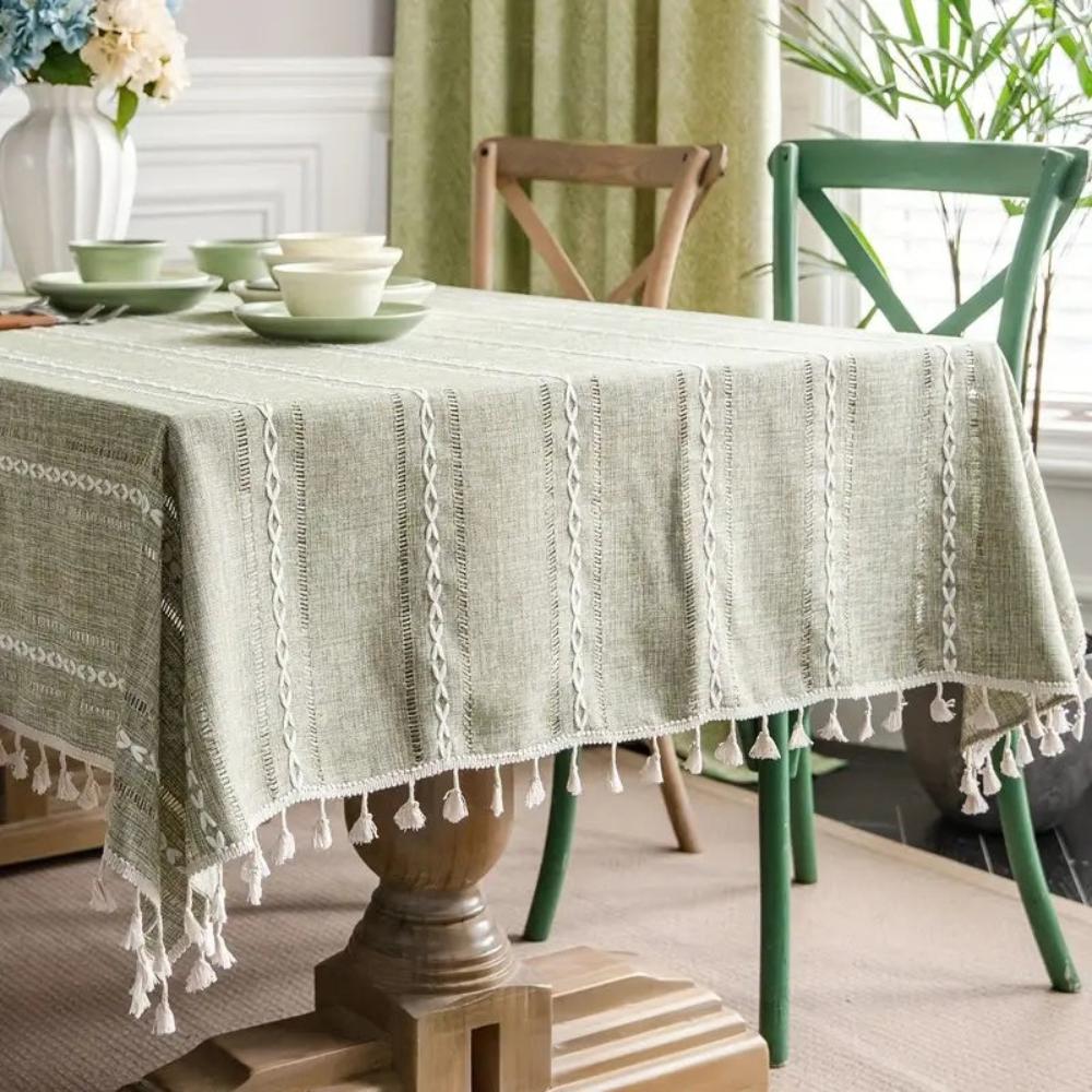 Tablecloth | Cotton & Linen Blend | Rectangular