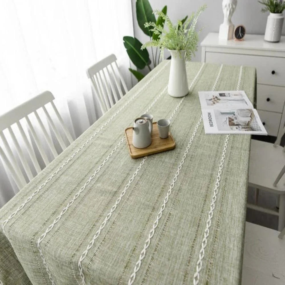 Tablecloth | Cotton & Linen Blend | Rectangular