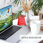 Tabletop Sign | Freestanding & Durable Molded Plastic | 8 Message Options