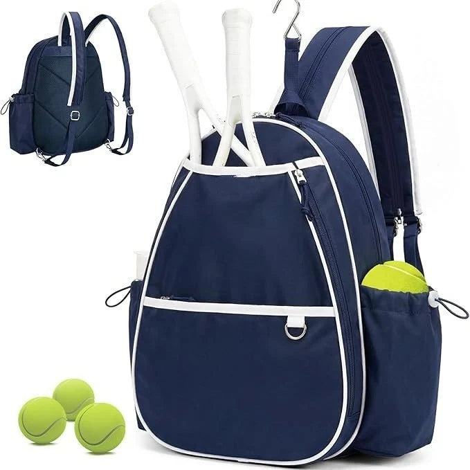 Tennis Racket Backpack | Water-Resistant Multi-Racket Compartment & Padded Straps