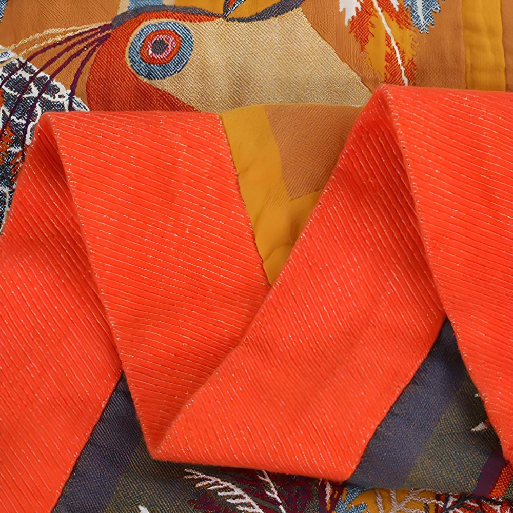 Throw Blanket | Reversible Toucan Print | Soft Cotton Gauze