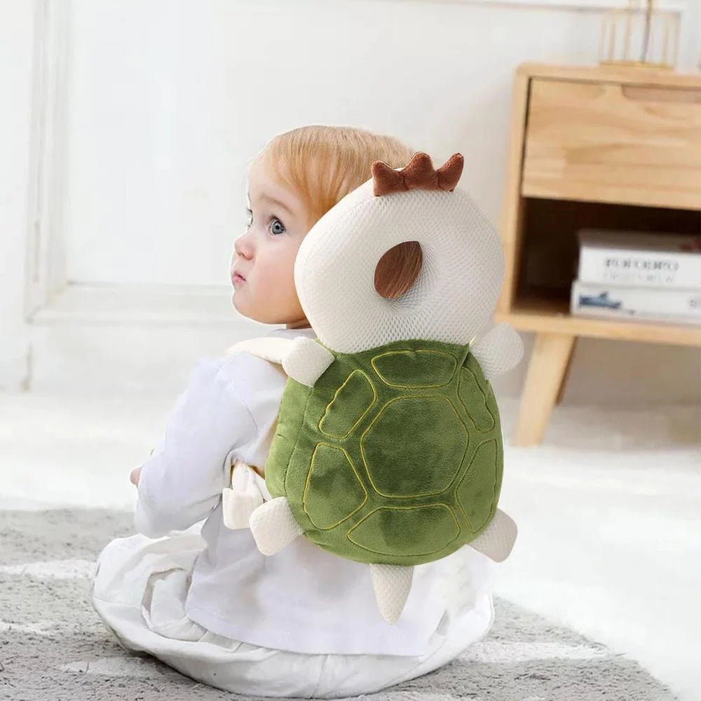 Toddler Head Protection Backpack | Cushioned Head Protection & Adjustable Straps