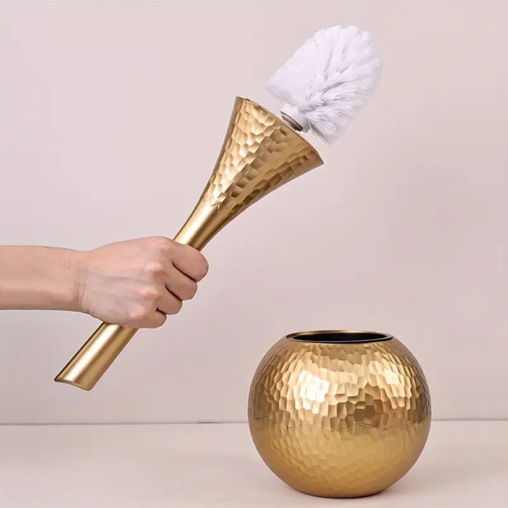 Toilet Brush | Firm Bristle Head | Freestanding Holder