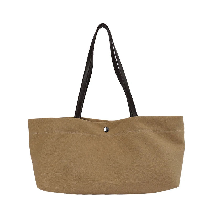 Tote Bag | Durable Canvas, Spacious & Contrasting Handles