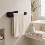 Towel Bar | No-Drill Adhesive & Humidity-Resistant