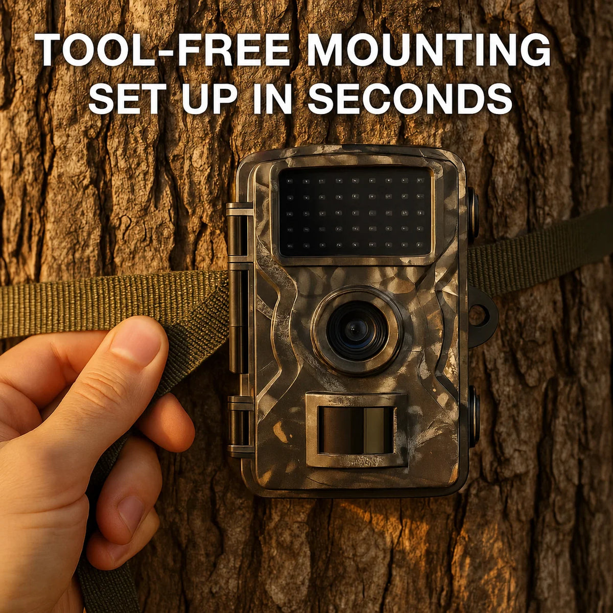 Trail Camera | Infrared Night Vision & Motion-Activated