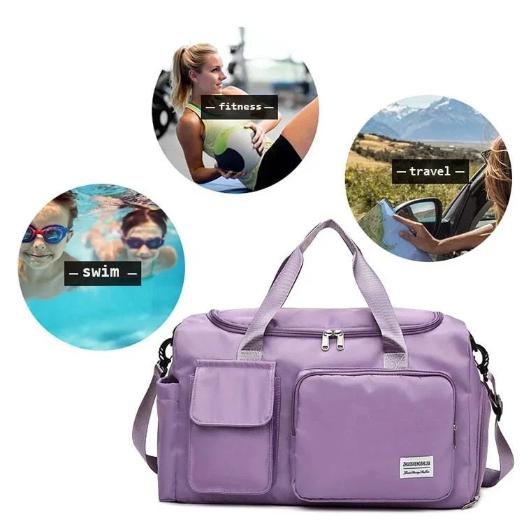 Travel Duffle Bag | Waterproof Oxford & Multi-Pocket