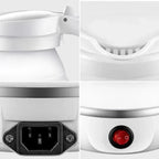 Travel Kettle | Collapsible Silicone & Dual Voltage | 0.6 L