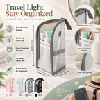 Travel Toiletry Bag | Self-Standing & Easy-Access | Multiple Compartments