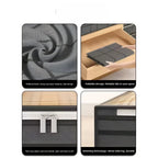Under-Bed Storage Box | Transparent Lid & Foldable Design | Space-Saving