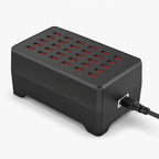USB Charging Station | 30-Port Smart Cooling & Anti-Slip