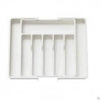 Utensil Drawer Organizer | Expandable & Lift-Out | Adjustable Compartments