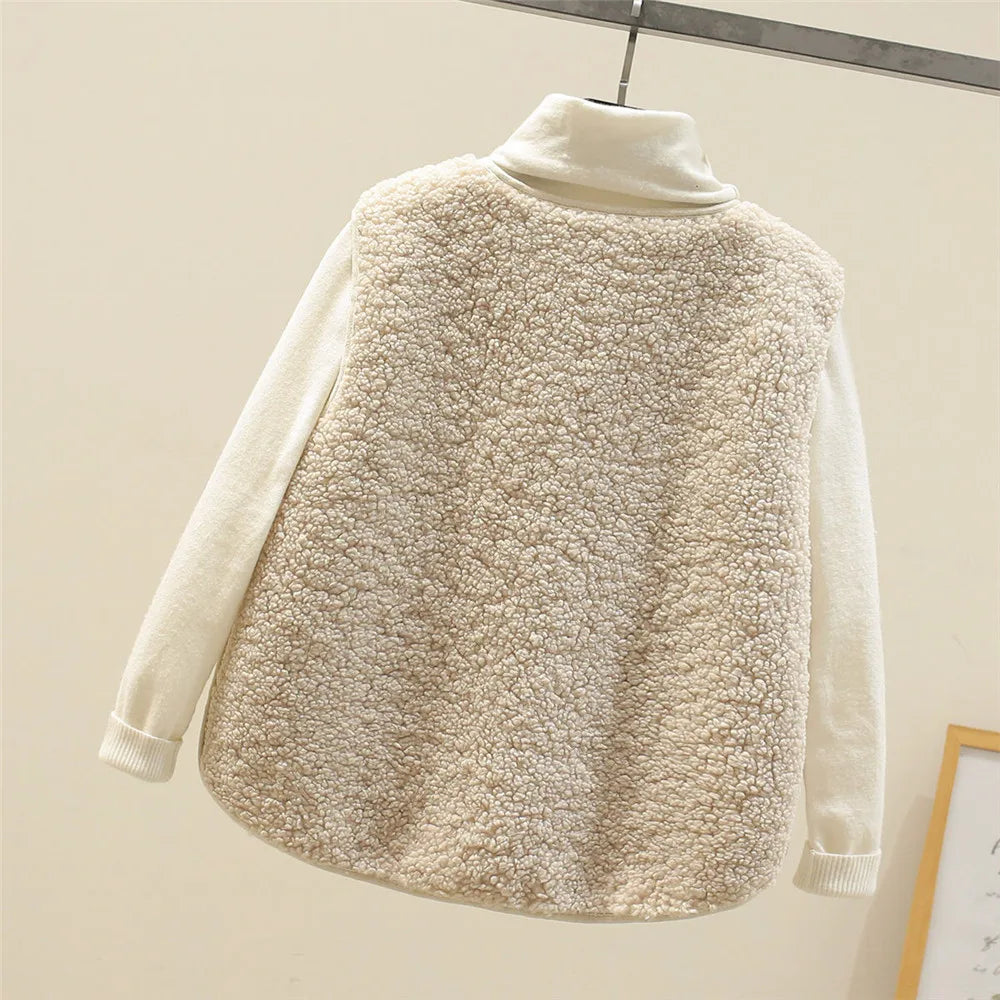 Vest | Lambswool Blend & Side Pockets