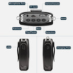 Voice Amplifier | 10W & 12-Hour Battery | Adjustable Gooseneck Mic