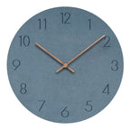 Wall Clock | Nordic Minimalist Design | Walnut Wood Hands