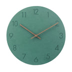 Wall Clock | Nordic Minimalist Design | Walnut Wood Hands