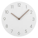 Wall Clock | Nordic Minimalist Design | Walnut Wood Hands
