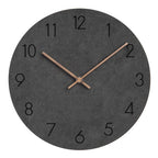 Wall Clock | Nordic Minimalist Design | Walnut Wood Hands
