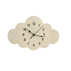 Wall Clock | Floral Pattern & Silent Movement | 28 × 26 cm