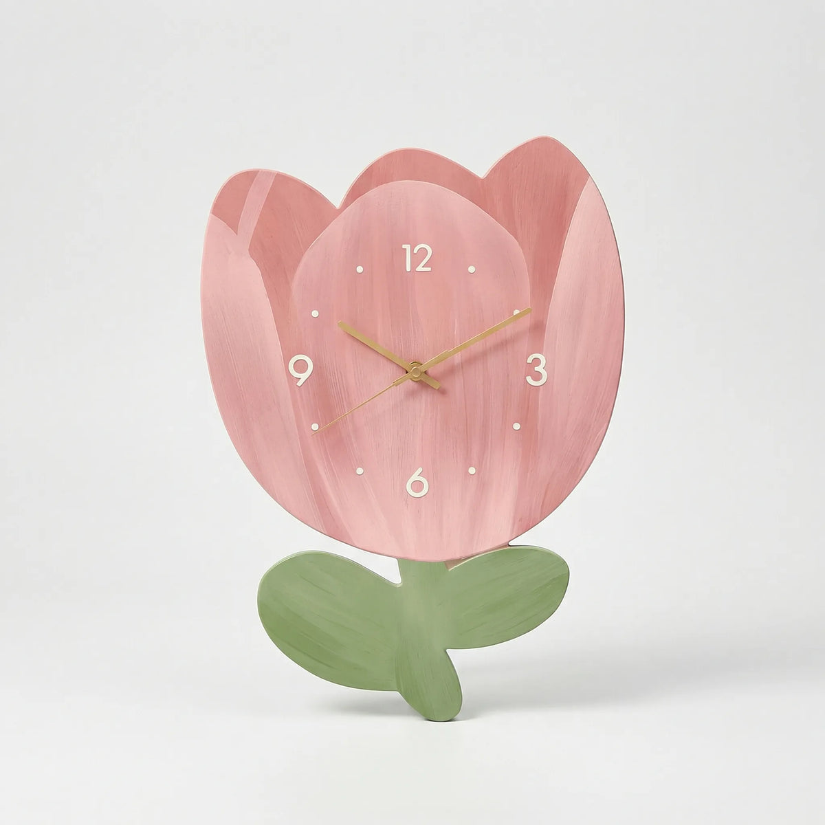 Wall Clock | Flower-Shaped & Silent Movement | 30 x 30 / 40 x 40 cm